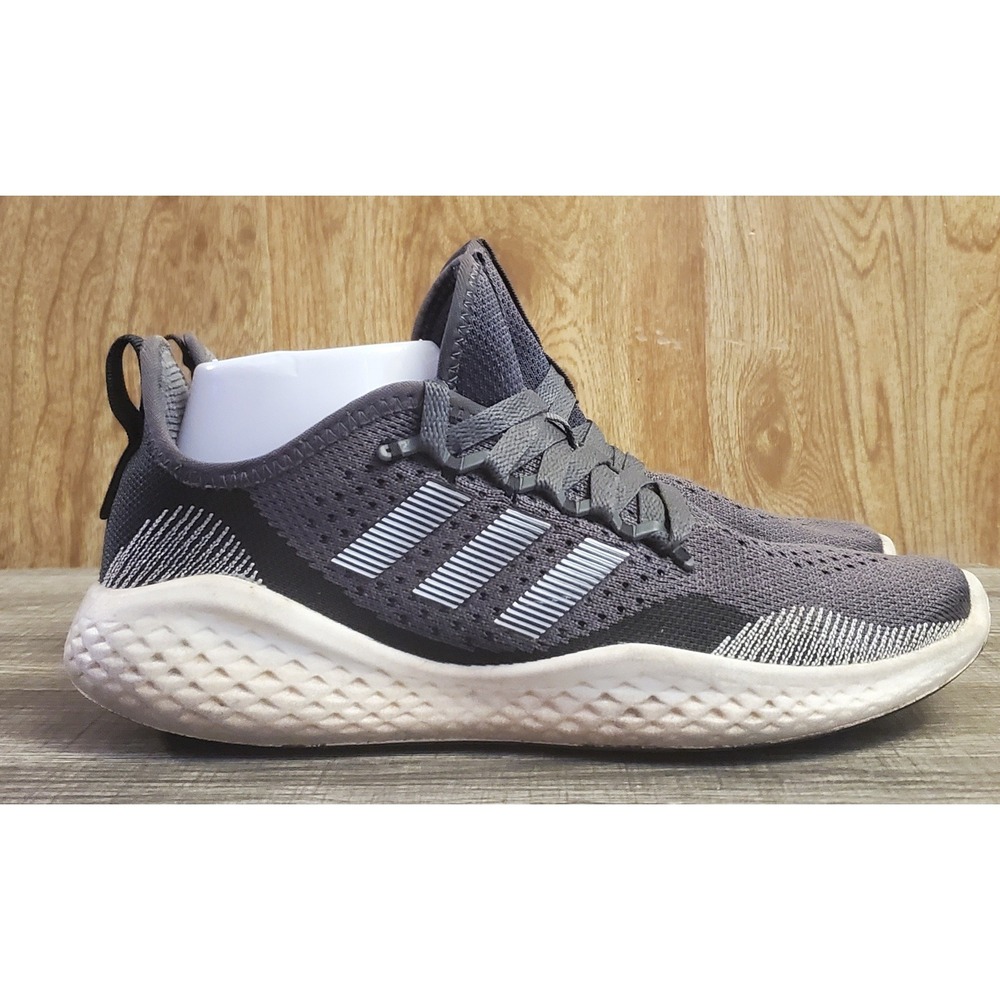 Adidas Fluidflow 2.0 Running Shoes Men's Size 7.5 Gray